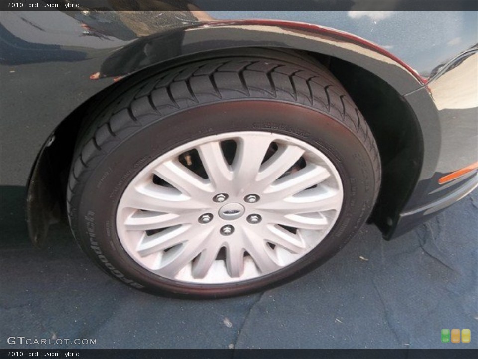 2010 Ford Fusion Hybrid Wheel and Tire Photo #78666664