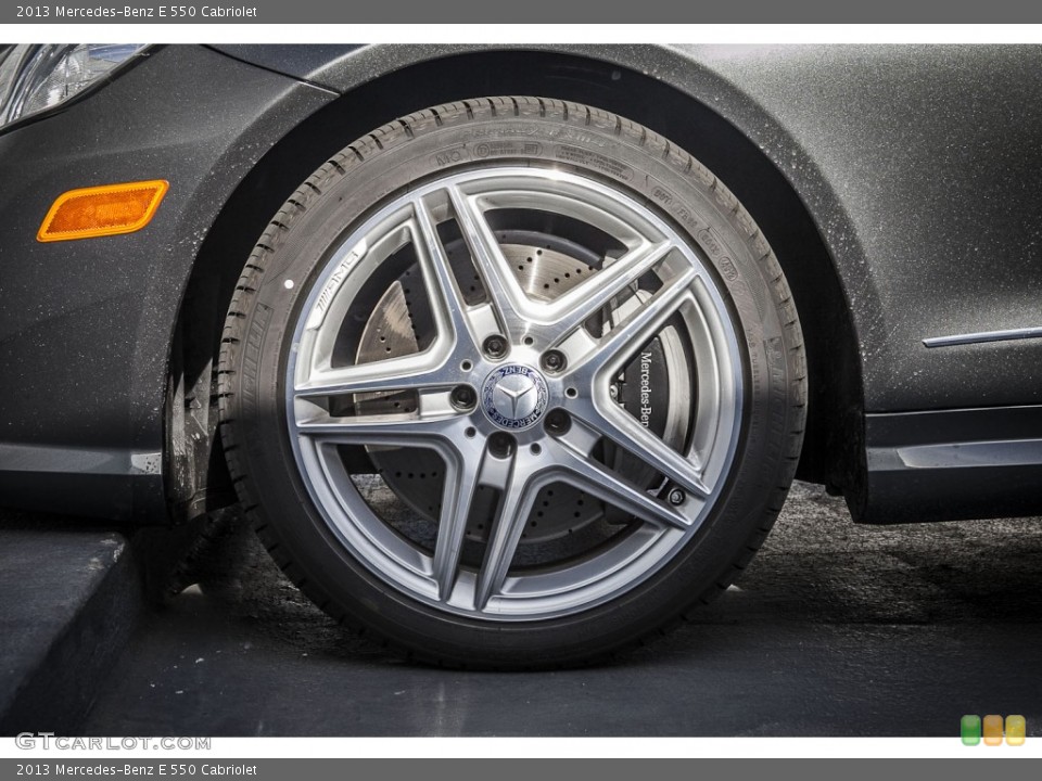 2013 Mercedes-Benz E 550 Cabriolet Wheel and Tire Photo #78669577