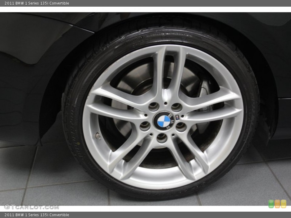 2011 BMW 1 Series 135i Convertible Wheel and Tire Photo #78670215