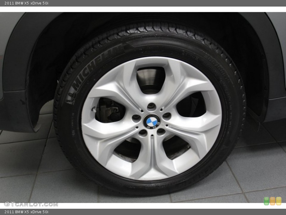 2011 BMW X5 xDrive 50i Wheel and Tire Photo #78673420