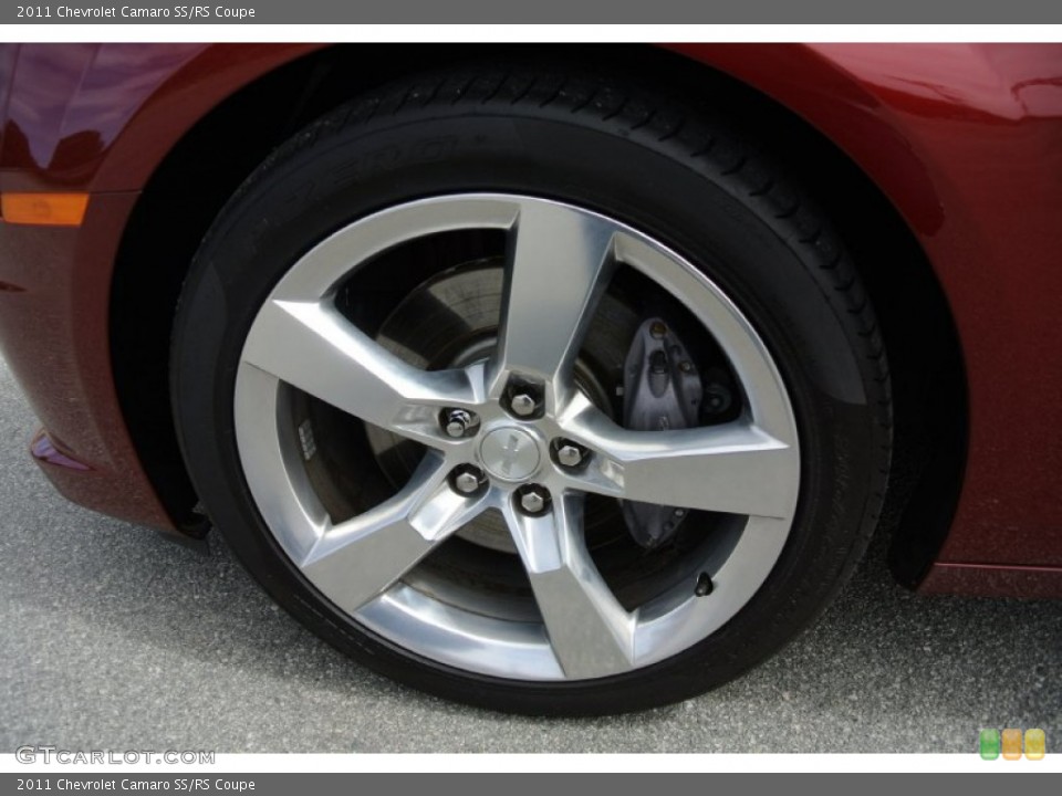 2011 Chevrolet Camaro SS/RS Coupe Wheel and Tire Photo #78673600