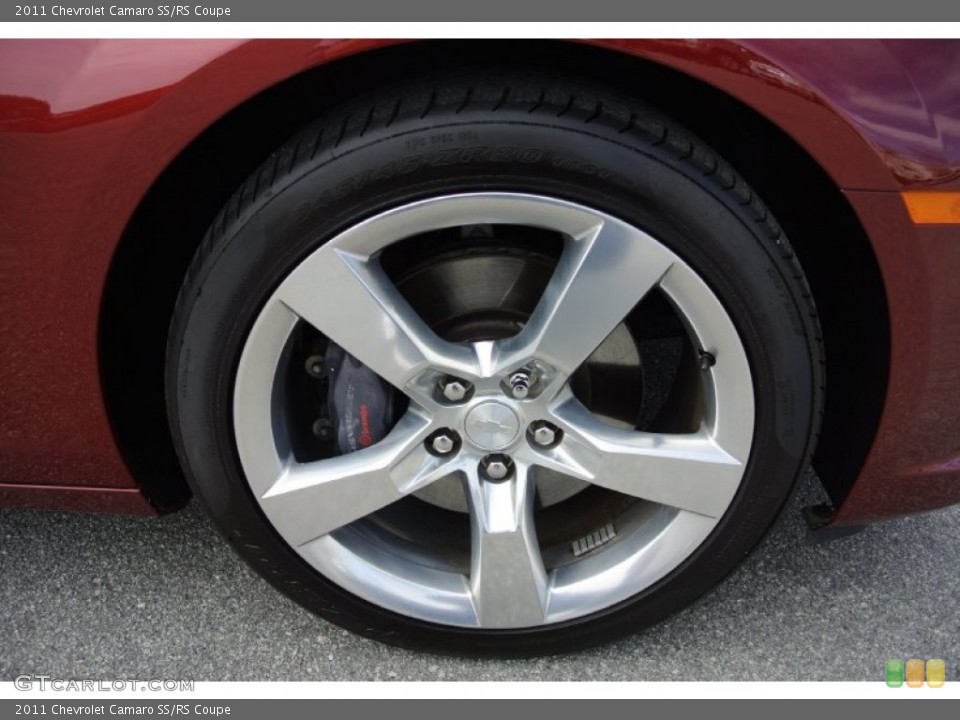 2011 Chevrolet Camaro SS/RS Coupe Wheel and Tire Photo #78673675