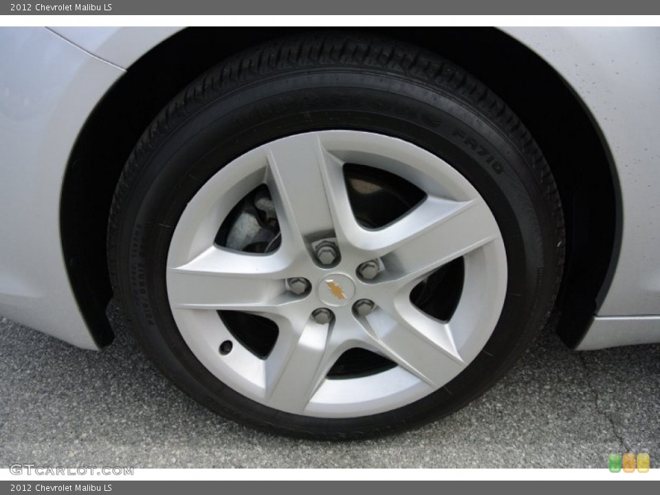 2012 Chevrolet Malibu LS Wheel and Tire Photo #78674698
