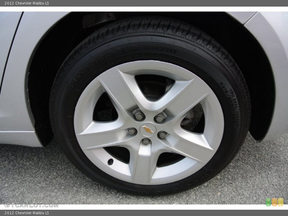 2012 Chevrolet Malibu LS Wheel and Tire Photo #78674716