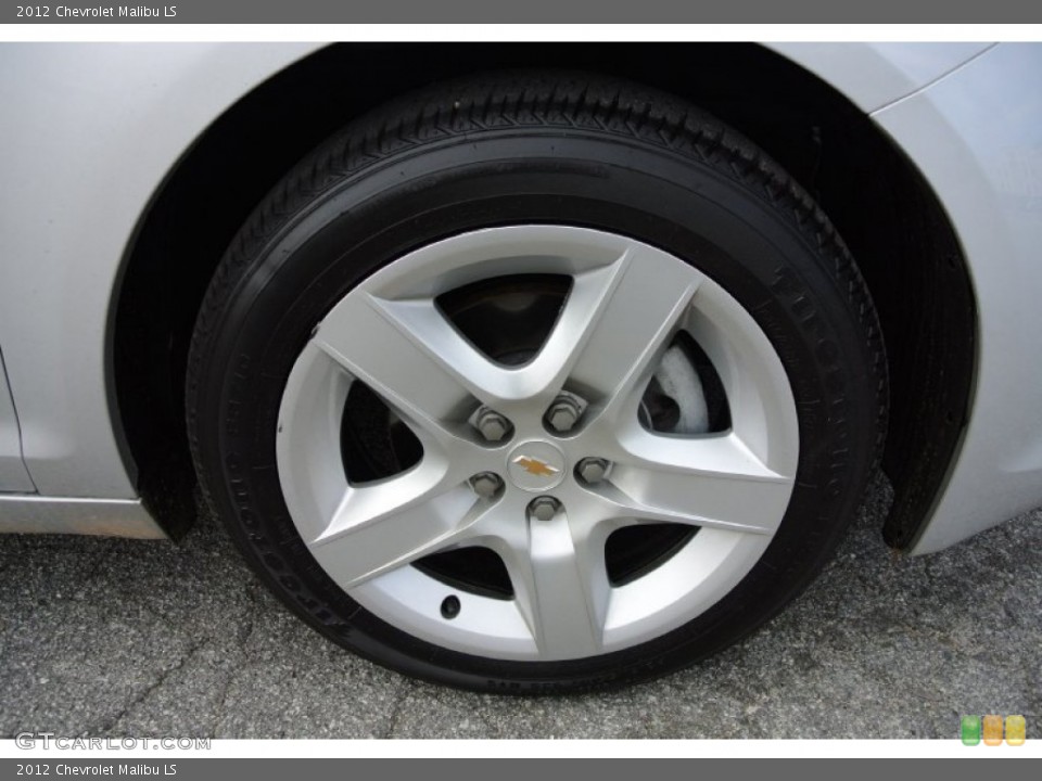 2012 Chevrolet Malibu LS Wheel and Tire Photo #78674765