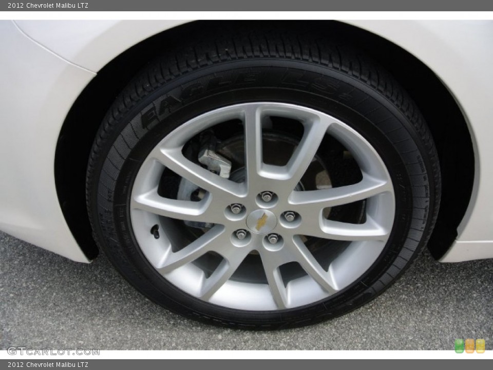 2012 Chevrolet Malibu LTZ Wheel and Tire Photo #78675304