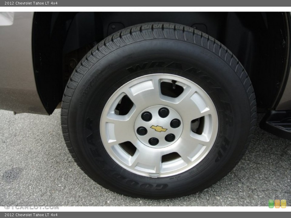 2012 Chevrolet Tahoe LT 4x4 Wheel and Tire Photo #78676615
