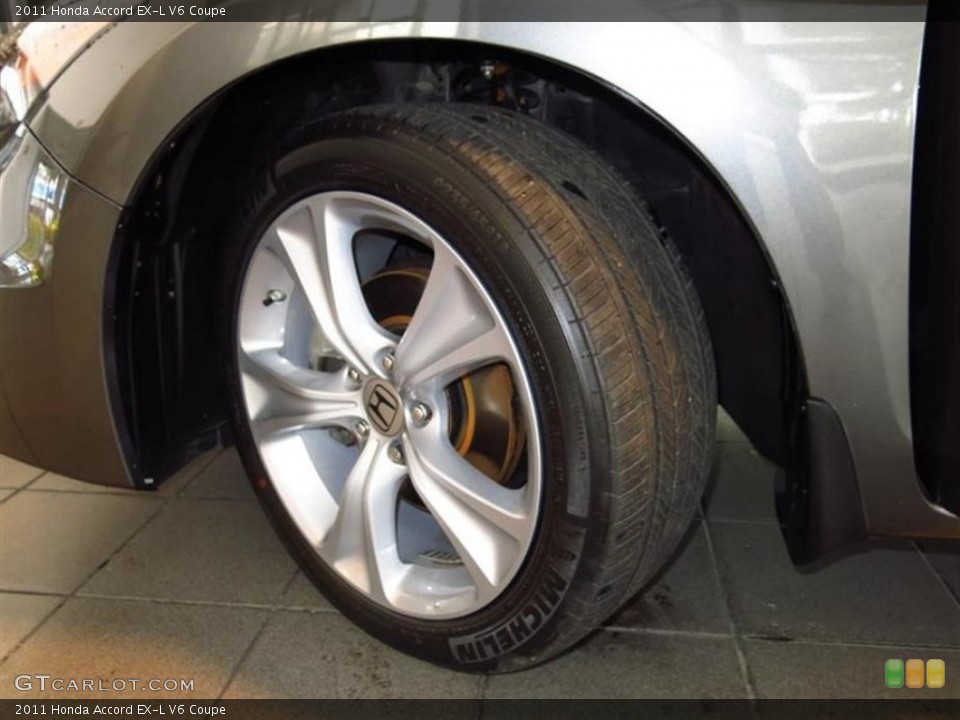 2011 Honda Accord EX-L V6 Coupe Wheel and Tire Photo #78683863