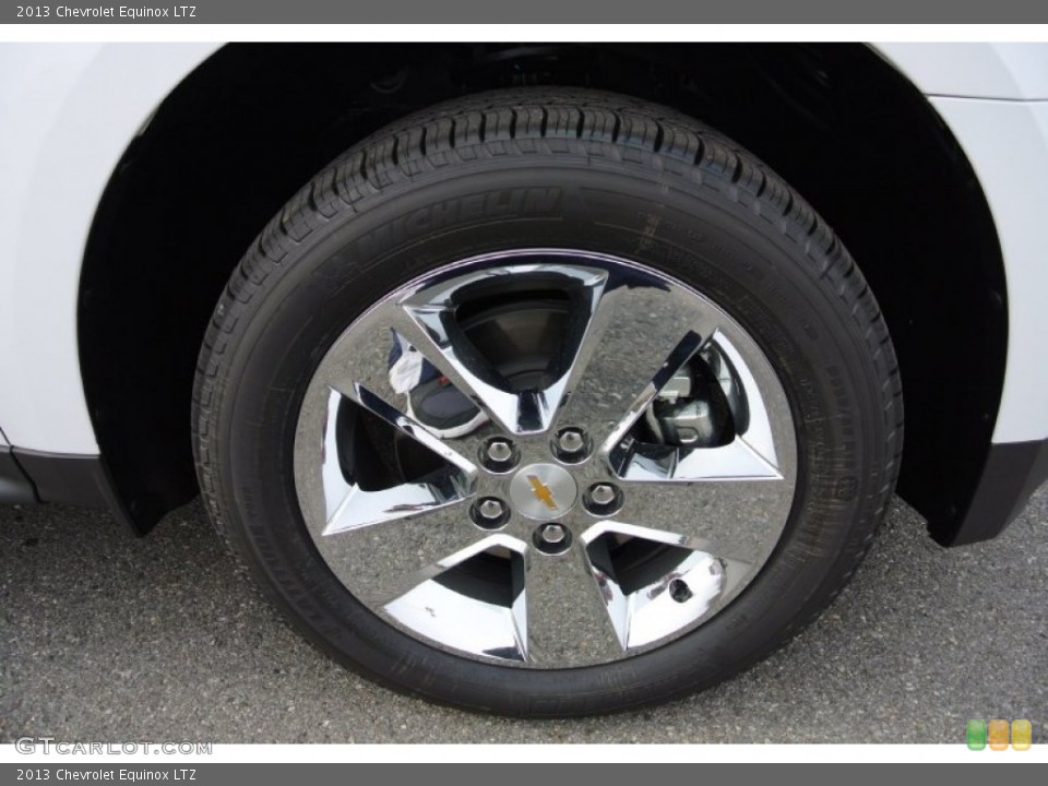 2013 Chevrolet Equinox LTZ Wheel and Tire Photo #78687502