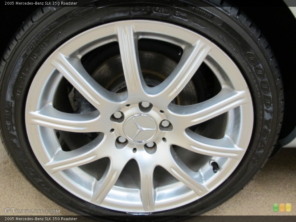 2005 Mercedes-Benz SLK 350 Roadster Wheel and Tire Photo #78688177