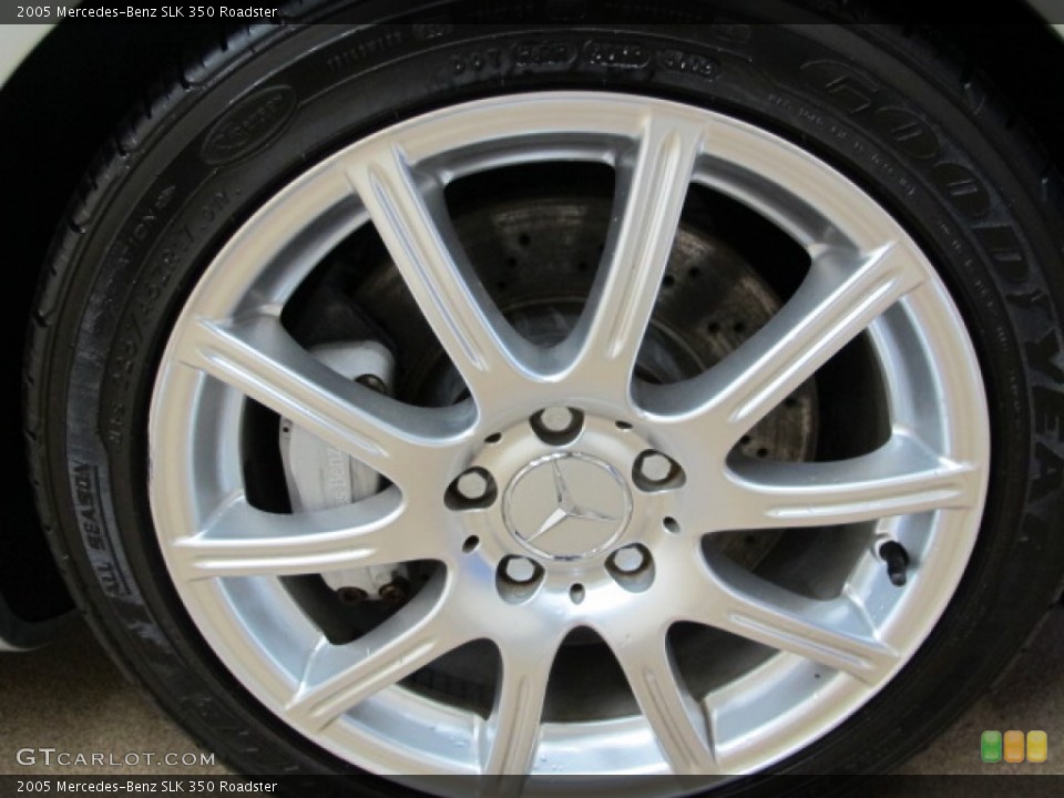 2005 Mercedes-Benz SLK 350 Roadster Wheel and Tire Photo #78688193