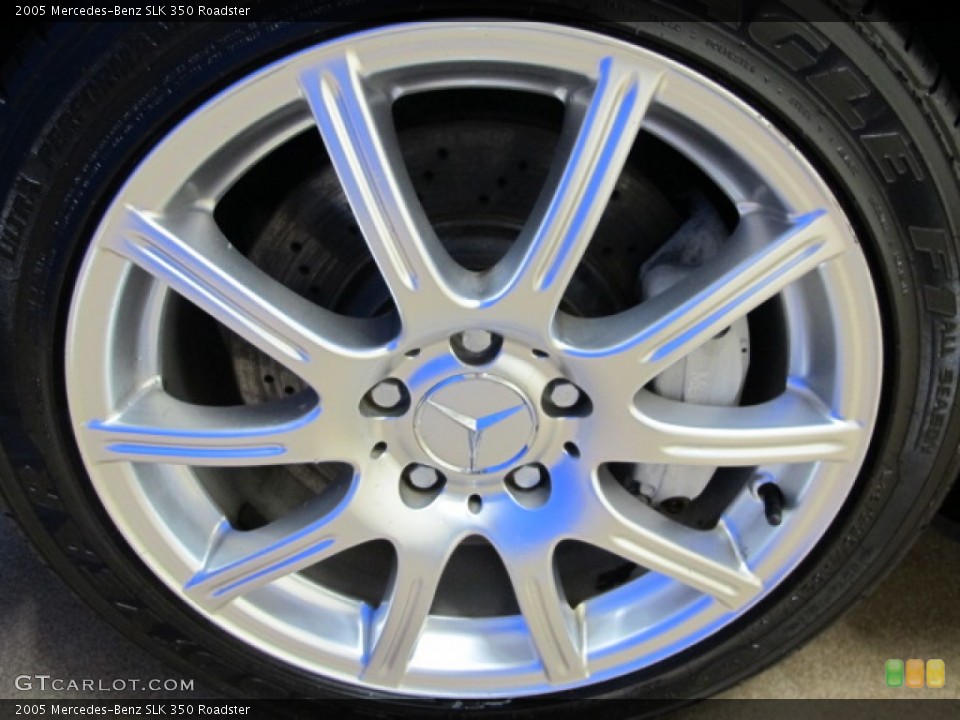 2005 Mercedes-Benz SLK 350 Roadster Wheel and Tire Photo #78688214
