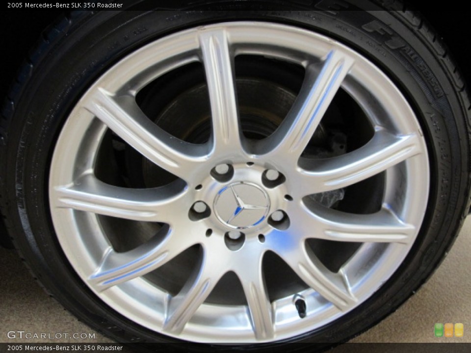 2005 Mercedes-Benz SLK 350 Roadster Wheel and Tire Photo #78688232
