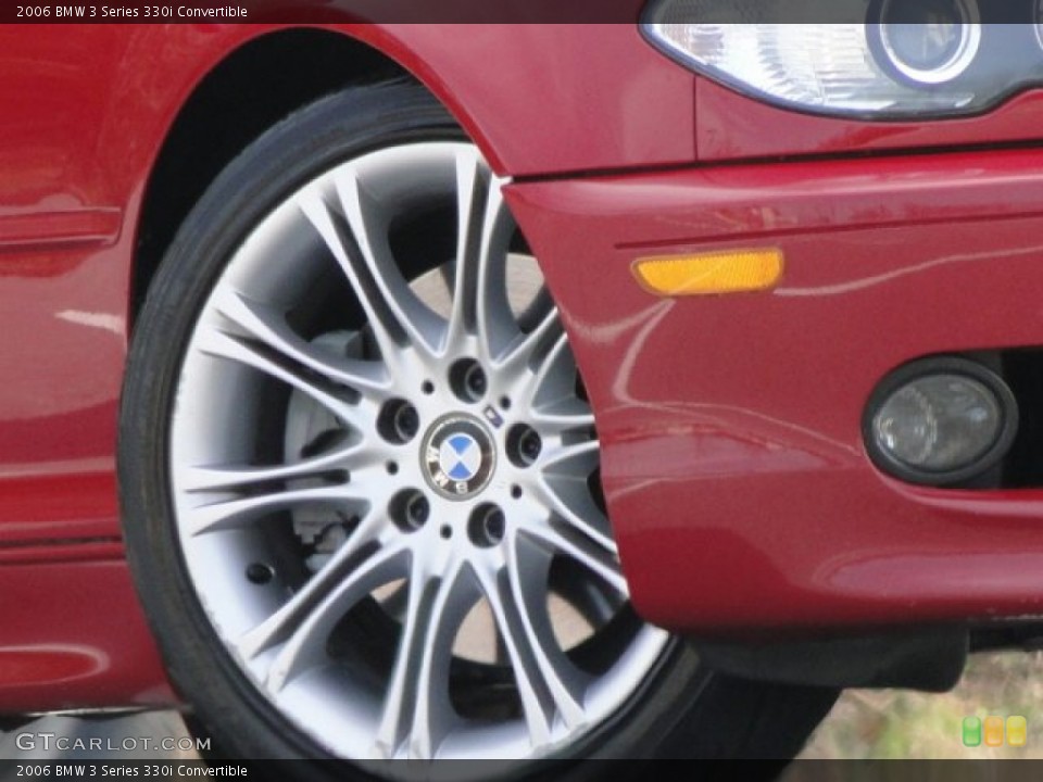 2006 BMW 3 Series 330i Convertible Wheel and Tire Photo #78689548