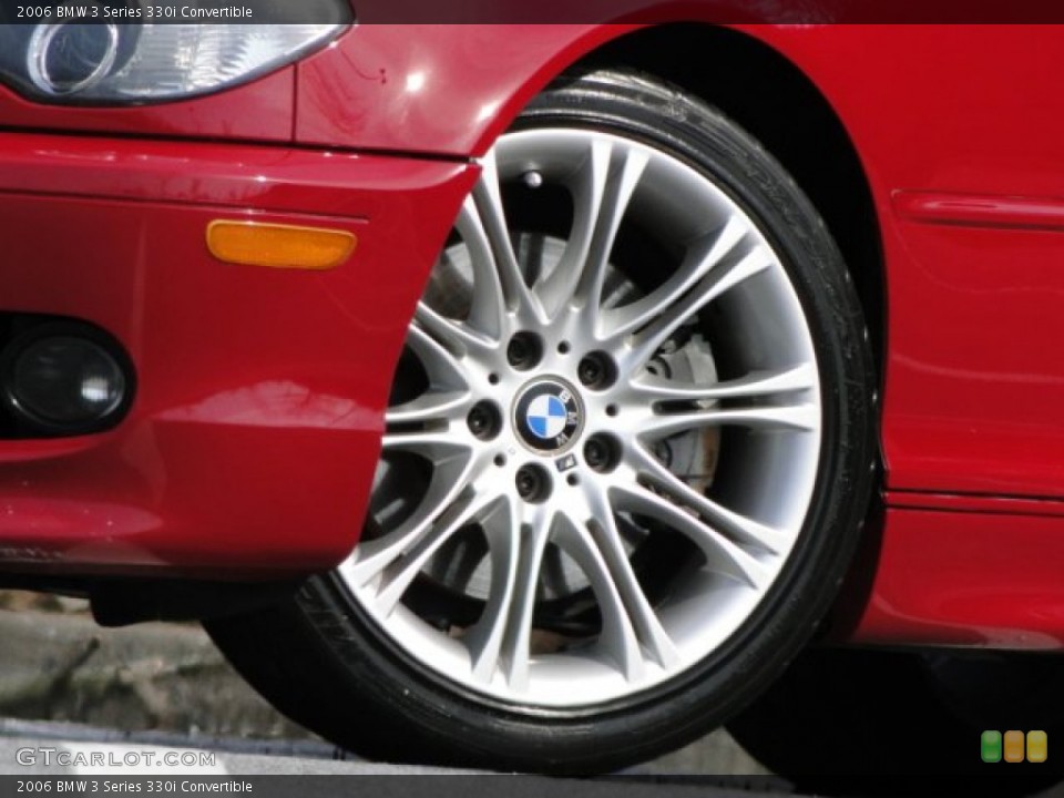 2006 BMW 3 Series 330i Convertible Wheel and Tire Photo #78689653
