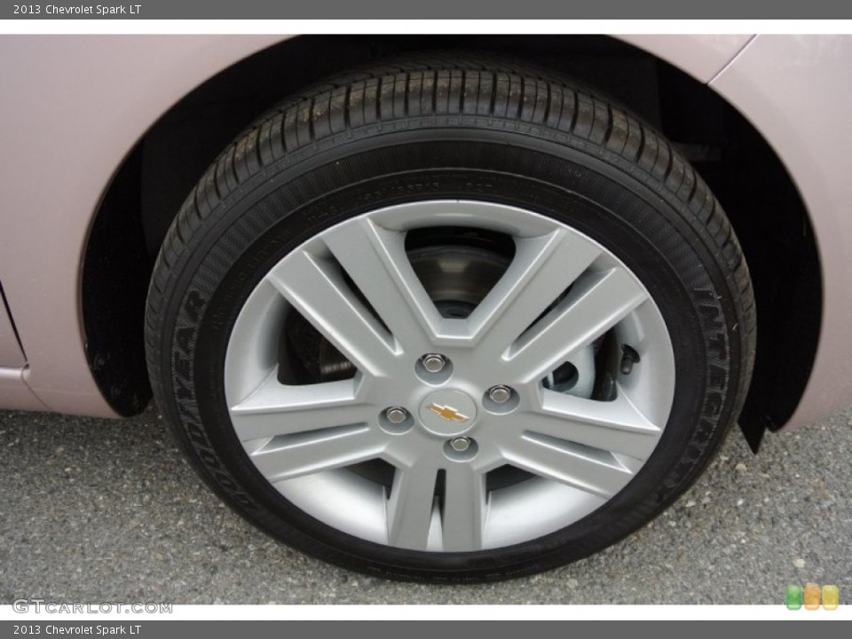 2013 Chevrolet Spark LT Wheel and Tire Photo #78690530