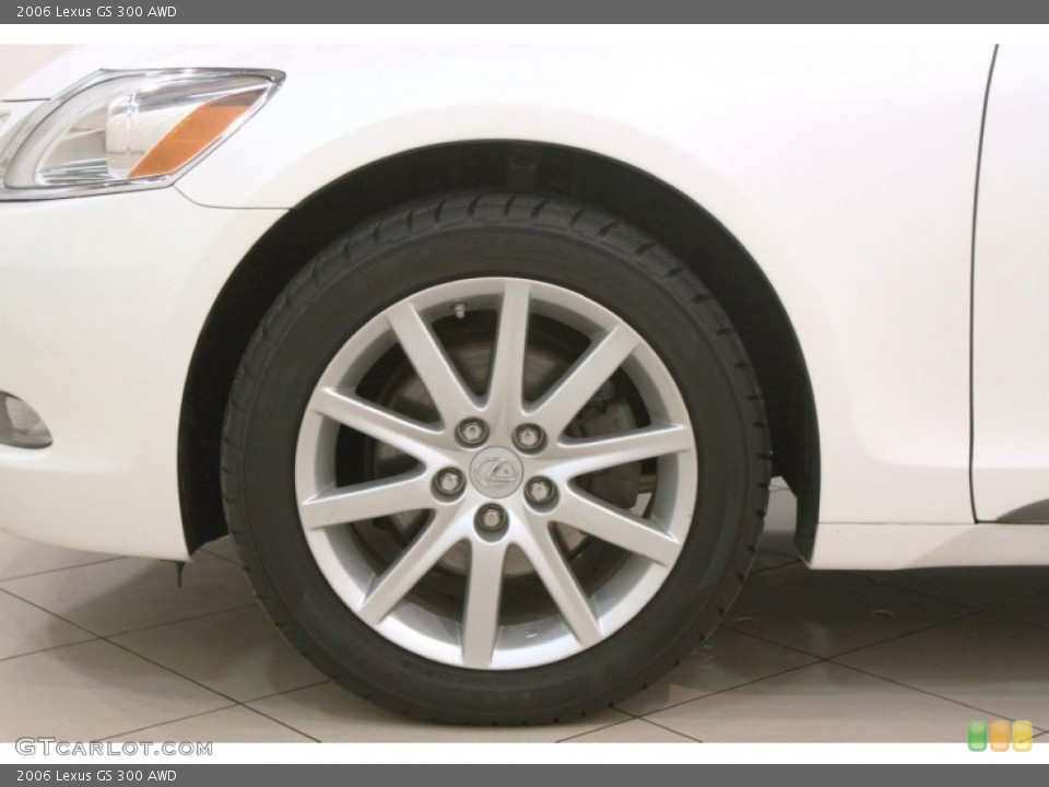 2006 Lexus GS 300 AWD Wheel and Tire Photo #78694934