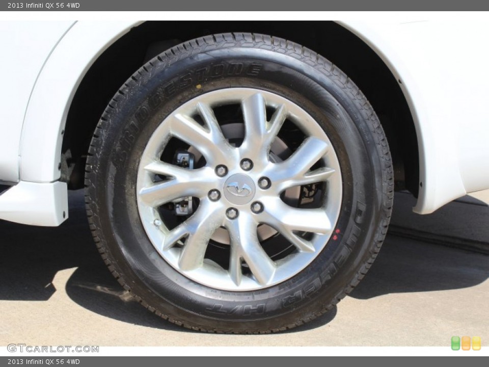 2013 Infiniti QX 56 4WD Wheel and Tire Photo #78695527