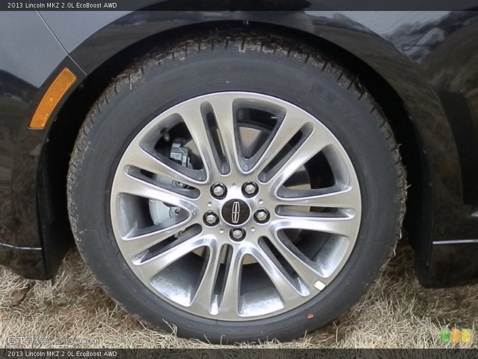 2013 Lincoln MKZ 2.0L EcoBoost AWD Wheel and Tire Photo #78699848