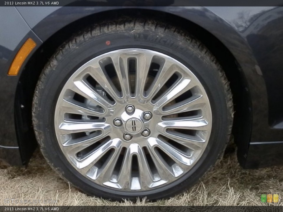 2013 Lincoln MKZ 3.7L V6 AWD Wheel and Tire Photo #78701938