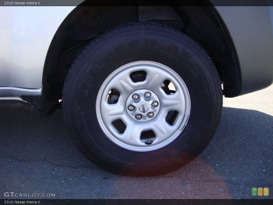 2010 Nissan Xterra X Wheel and Tire Photo #78707241