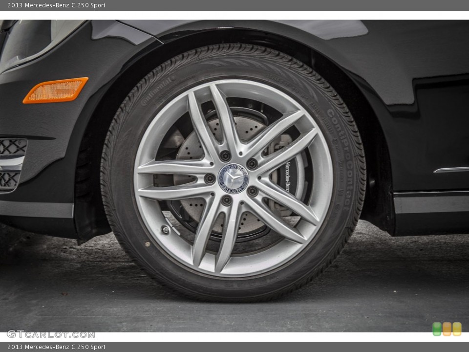 2013 Mercedes-Benz C 250 Sport Wheel and Tire Photo #78707345