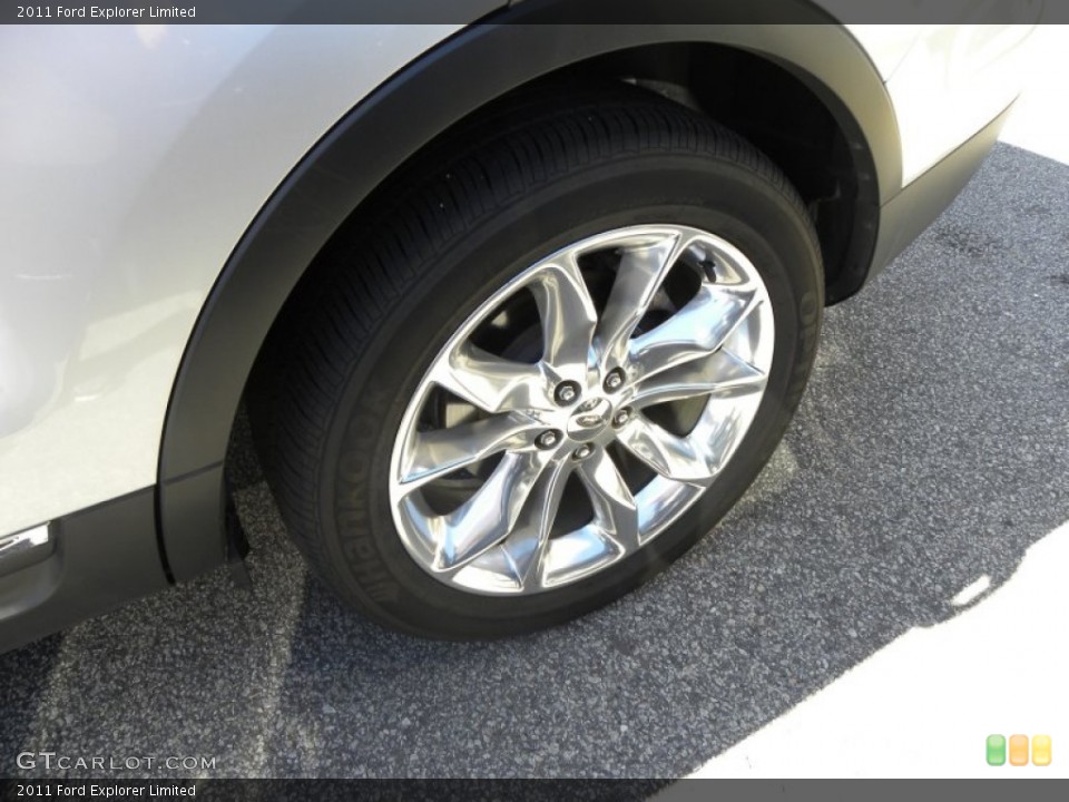 2011 Ford Explorer Limited Wheel and Tire Photo #78708193