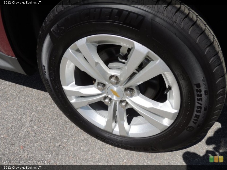 2012 Chevrolet Equinox LT Wheel and Tire Photo #78709711