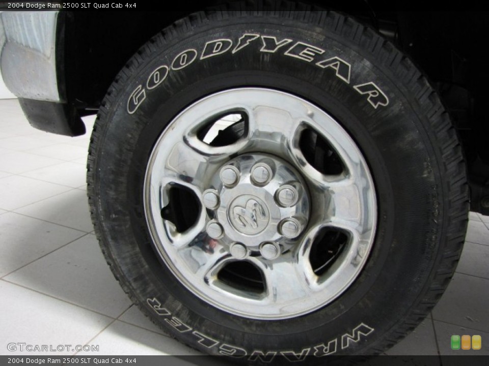 2004 Dodge Ram 2500 SLT Quad Cab 4x4 Wheel and Tire Photo #78710123