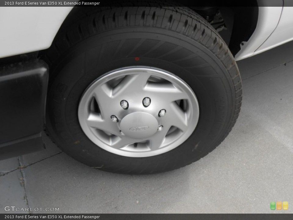 2013 Ford E Series Van E350 XL Extended Passenger Wheel and Tire Photo #78711848