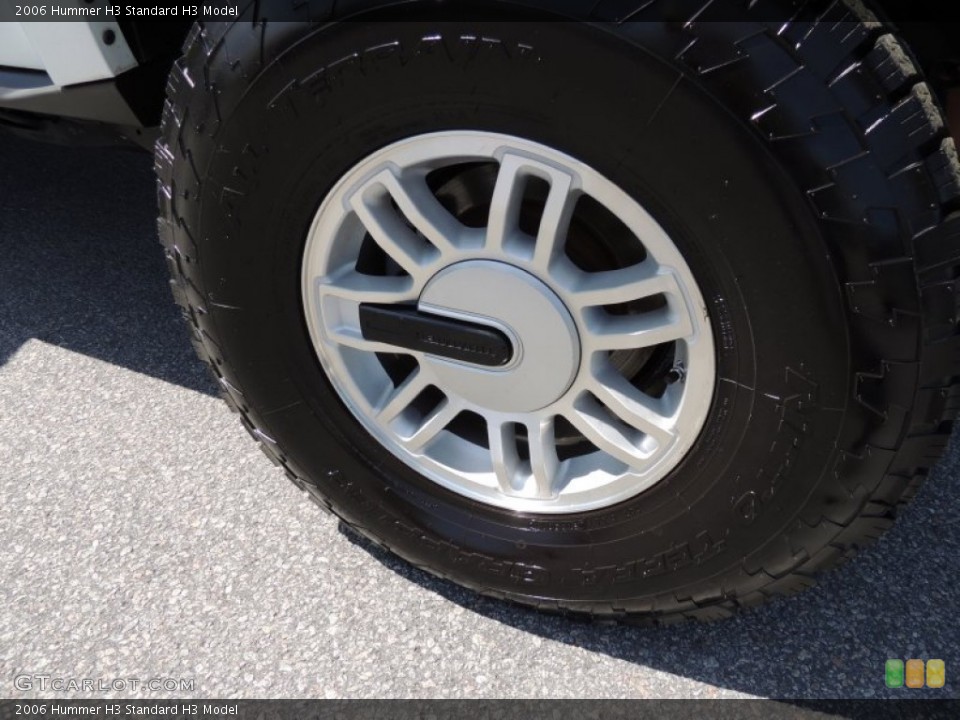 2006 Hummer H3  Wheel and Tire Photo #78711854