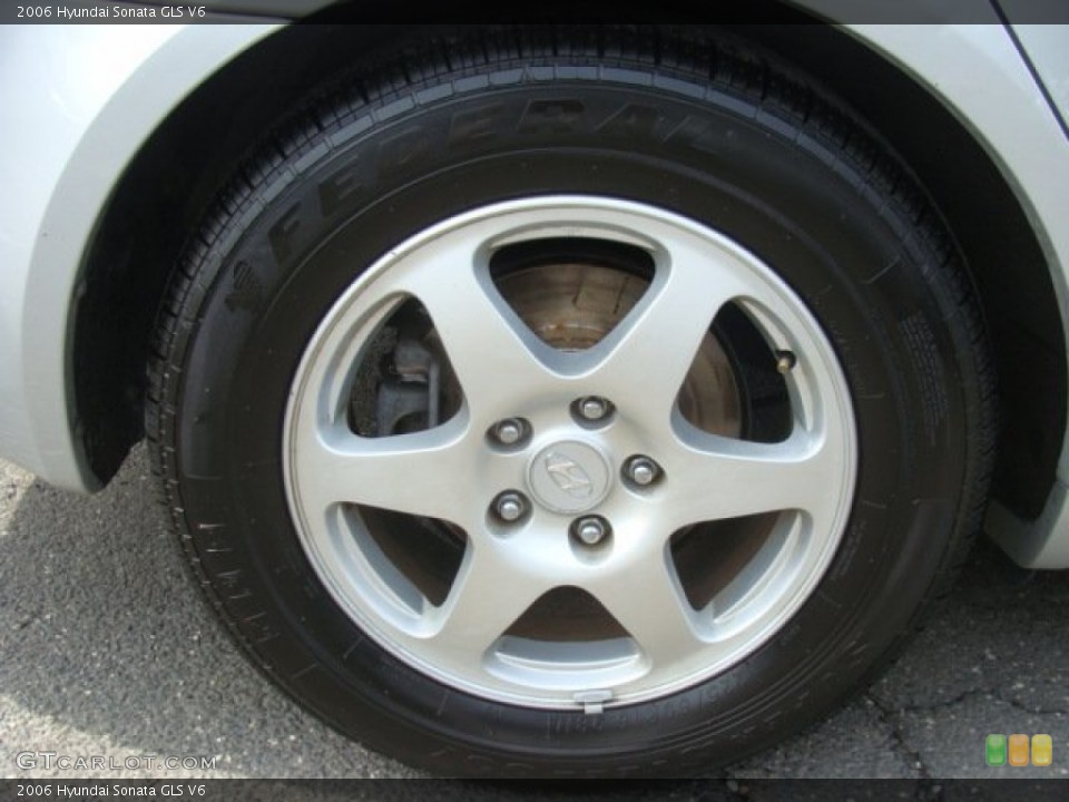 2006 Hyundai Sonata GLS V6 Wheel and Tire Photo #78715176