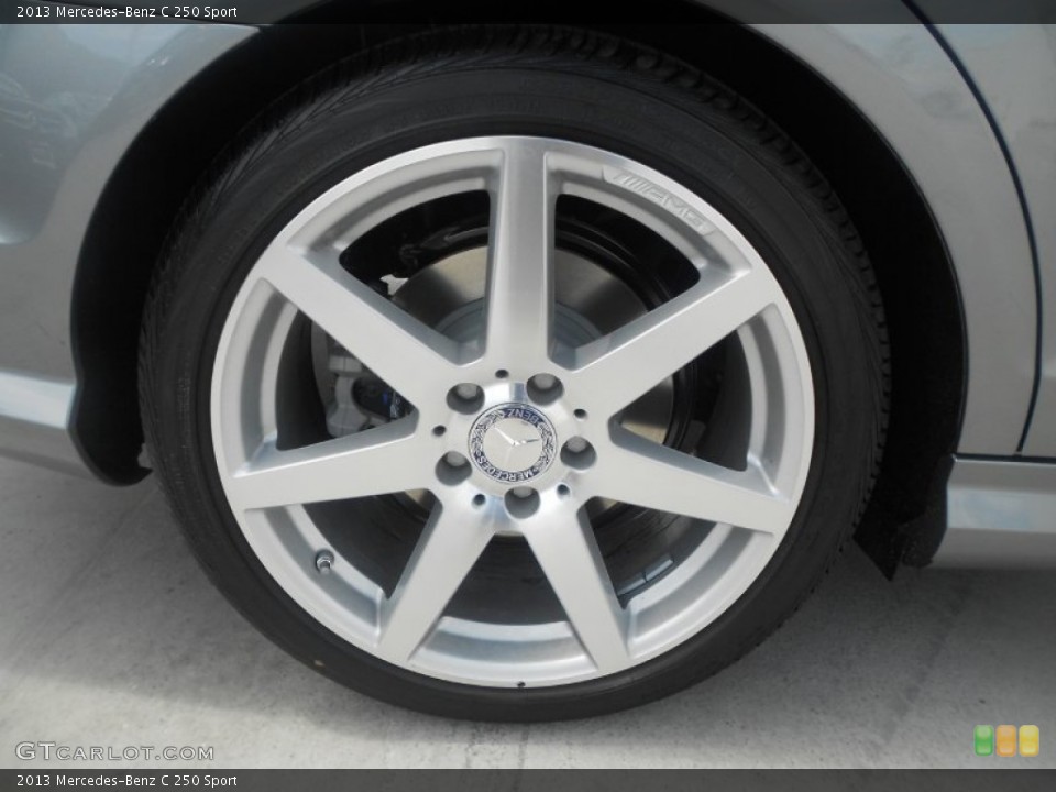 2013 Mercedes-Benz C 250 Sport Wheel and Tire Photo #78716288
