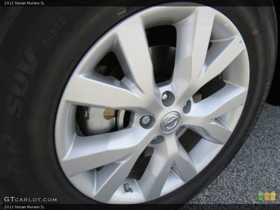 2013 Nissan Murano SL Wheel and Tire Photo #78716558