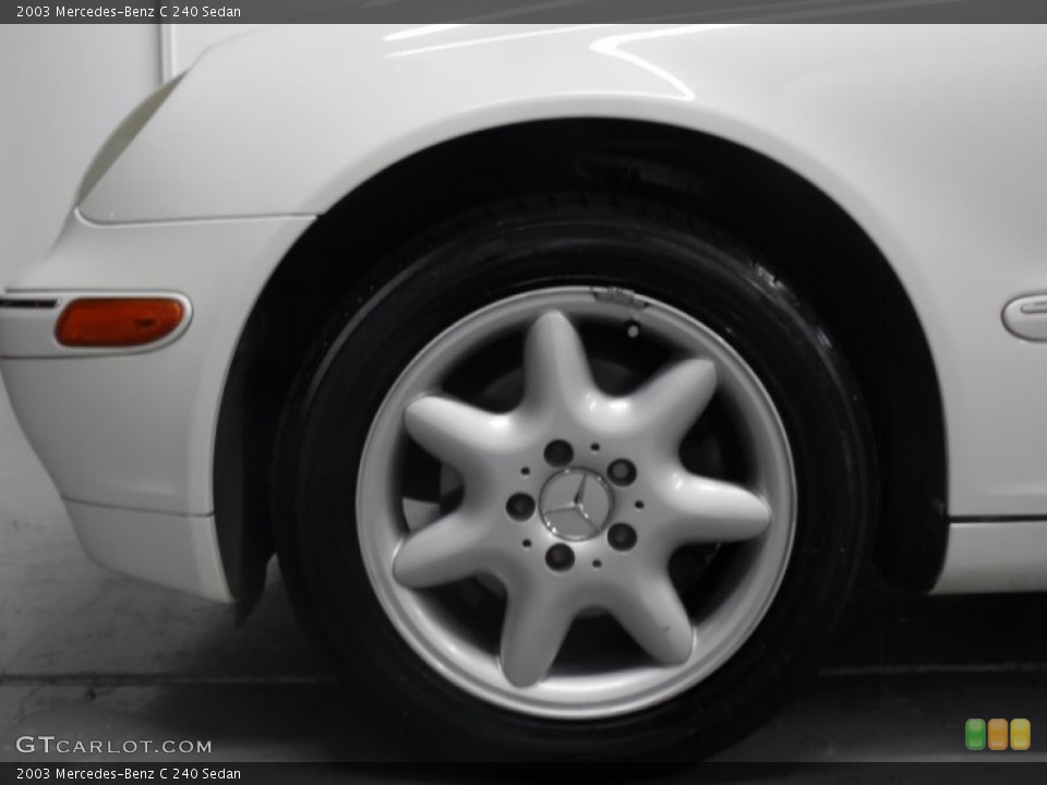 2003 Mercedes-Benz C 240 Sedan Wheel and Tire Photo #78716813