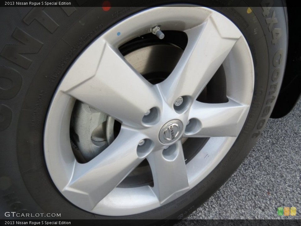2013 Nissan Rogue S Special Edition Wheel and Tire Photo #78717257