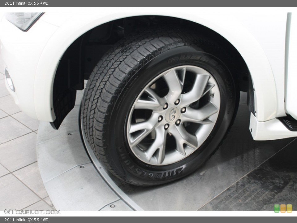 2011 Infiniti QX 56 4WD Wheel and Tire Photo #78717812