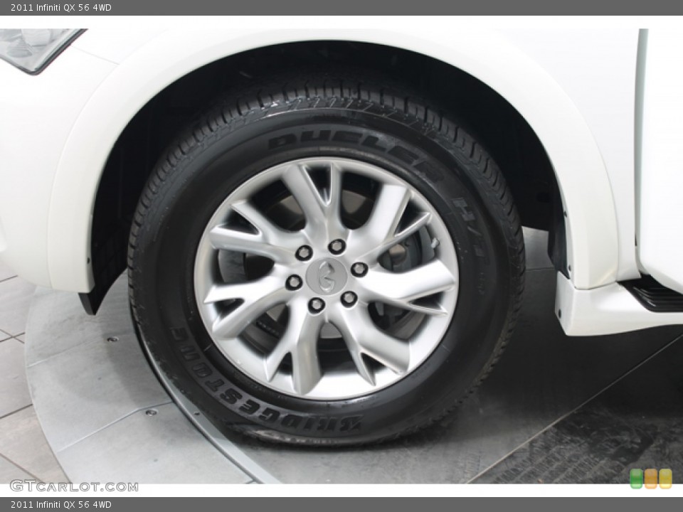 2011 Infiniti QX 56 4WD Wheel and Tire Photo #78717821
