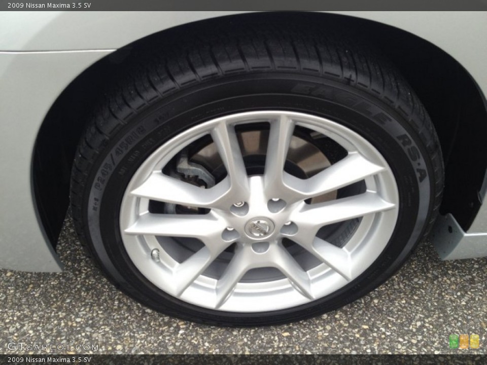 2009 Nissan Maxima 3.5 SV Wheel and Tire Photo #78720011