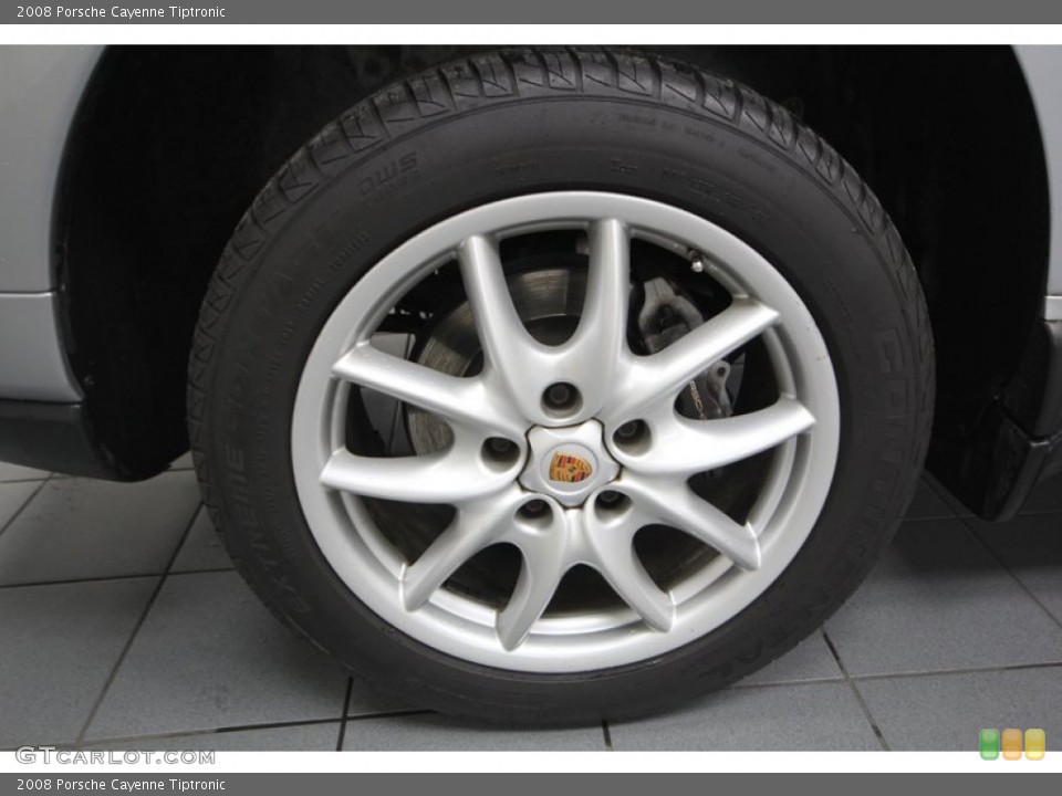 2008 Porsche Cayenne Tiptronic Wheel and Tire Photo #78721235