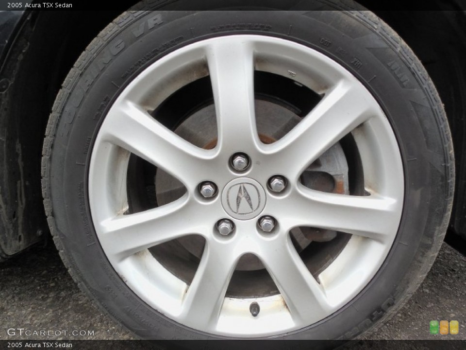 2005 Acura TSX Sedan Wheel and Tire Photo #78721636
