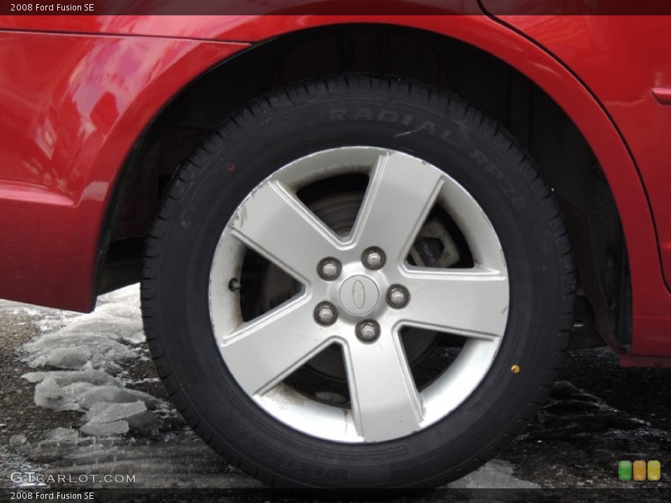 2008 Ford Fusion SE Wheel and Tire Photo #78721714