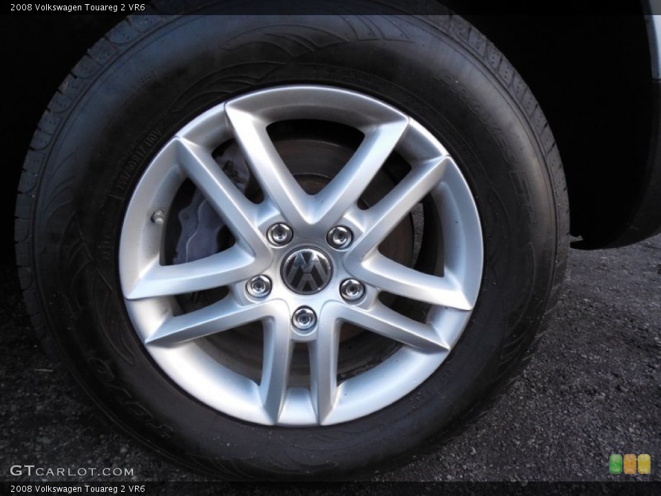 2008 Volkswagen Touareg 2 VR6 Wheel and Tire Photo #78722219