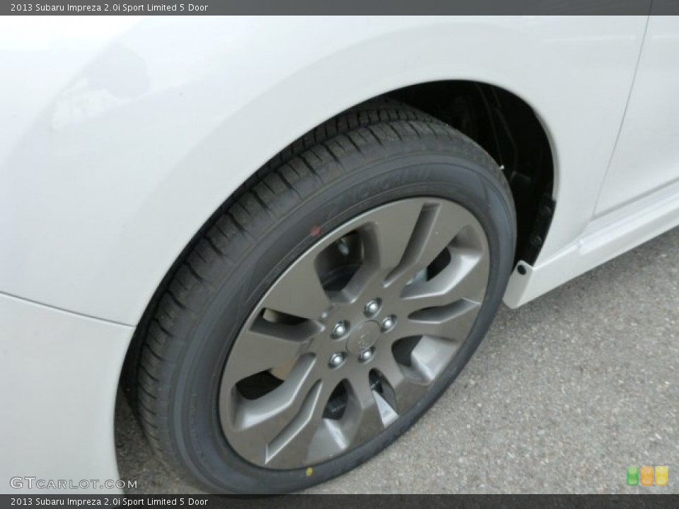 2013 Subaru Impreza 2.0i Sport Limited 5 Door Wheel and Tire Photo #78722240