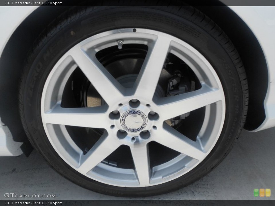 2013 Mercedes-Benz C 250 Sport Wheel and Tire Photo #78722261