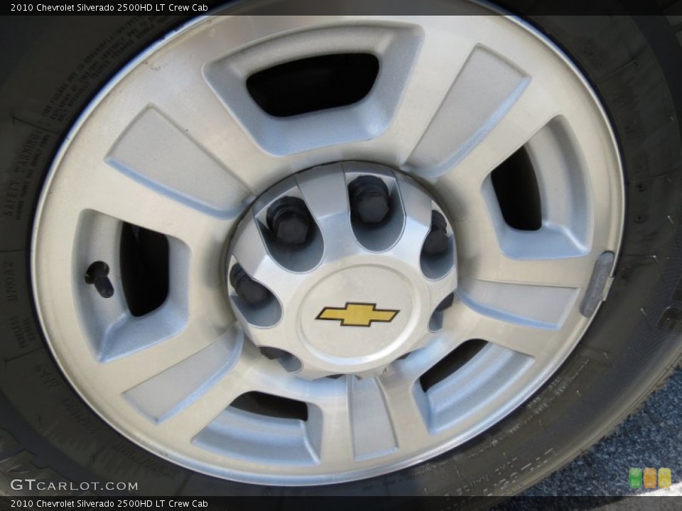 2010 Chevrolet Silverado 2500HD LT Crew Cab Wheel and Tire Photo #78722678