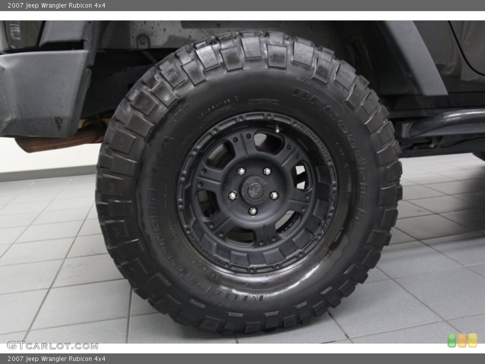 2007 Jeep Wrangler Custom Wheel and Tire Photo #78723077