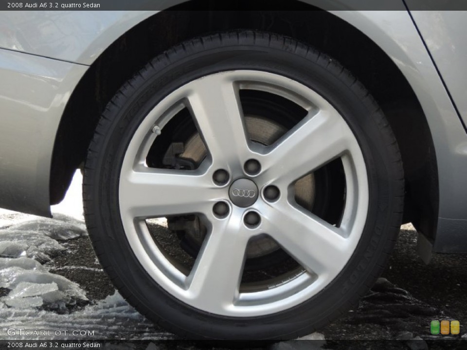 2008 Audi A6 3.2 quattro Sedan Wheel and Tire Photo #78724022