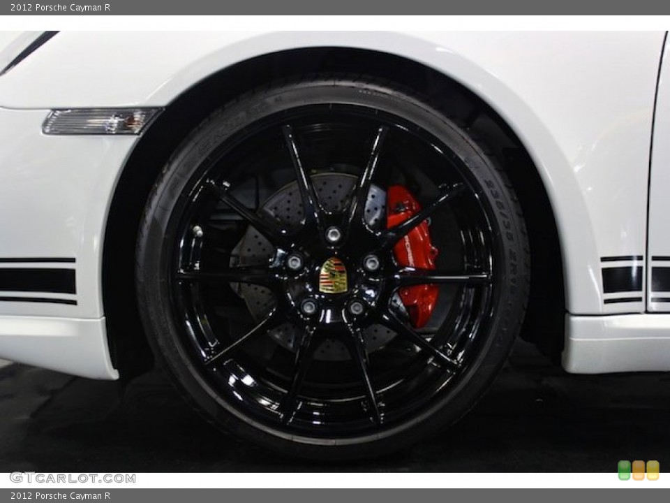 2012 Porsche Cayman R Wheel and Tire Photo #78724802