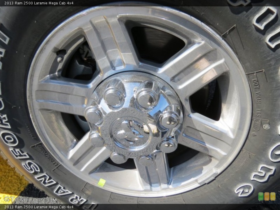 2013 Ram 2500 Laramie Mega Cab 4x4 Wheel and Tire Photo #78728804